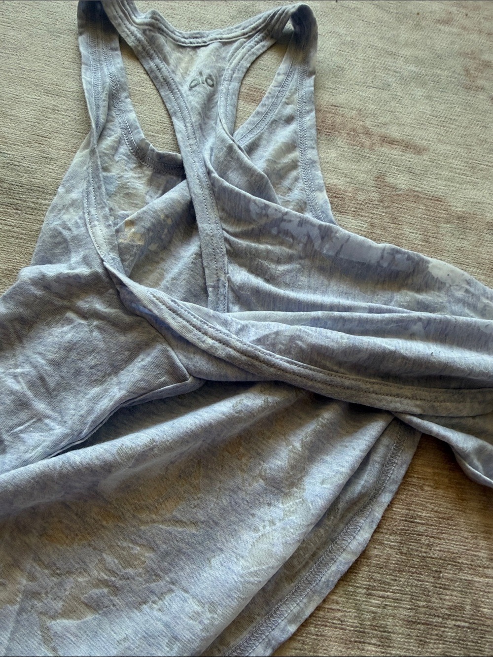 Alo Yoga Headstand Tank Lavender Small - Picture 4 of 6